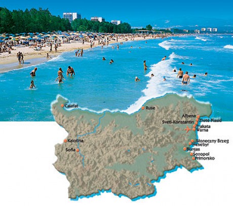 Pláže v Bulharsku
